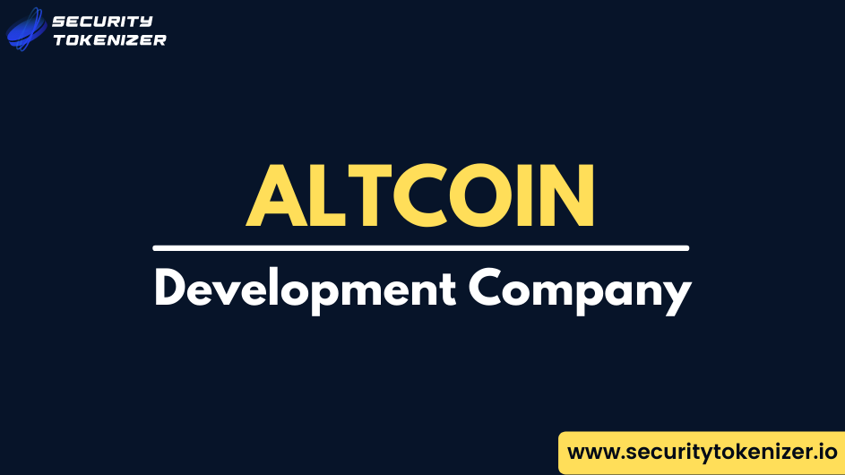 Avail The Best Altcoin Creation Services From Security Tokenizer