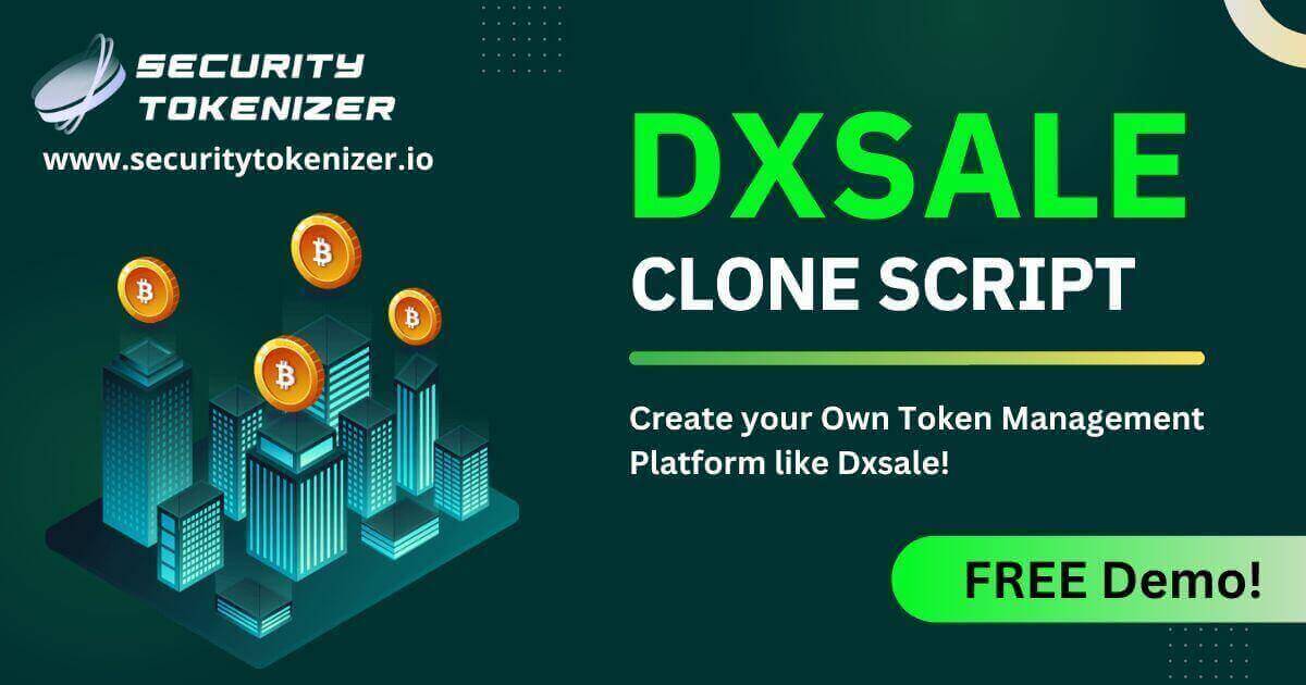 DxSale Clone Script - Launch Your Own Token Presale Platform Like DxSale